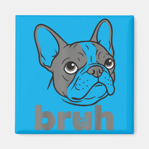 Íman Arte engraçada do Bulldog Francês para amantes de