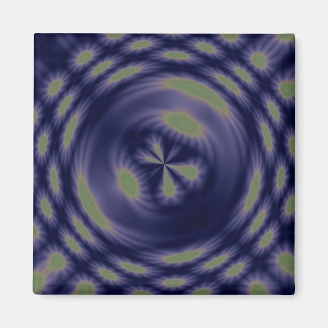 Íman Arte Fantasia Estrelas Abstratas (Frente)