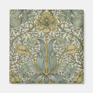 Íman Arte Floral Amarela do Matagal de Primavera de Wil