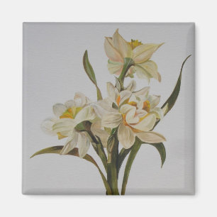 Íman Arte Floral de Buquê Duplo Narcissi