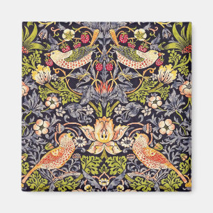 Íman Arte floral Nouveau do ladrão da morango de