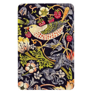 Íman Arte floral Nouveau do ladrão da morango de