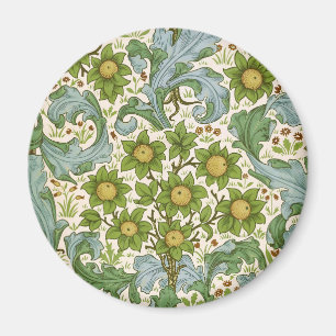 Íman Arte Floral Orchard Green de William Morris