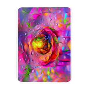 Íman Arte Floral Surreal