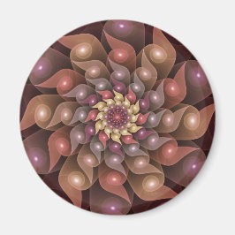 Íman Arte fractal abstrata moderna surreal brilhante
