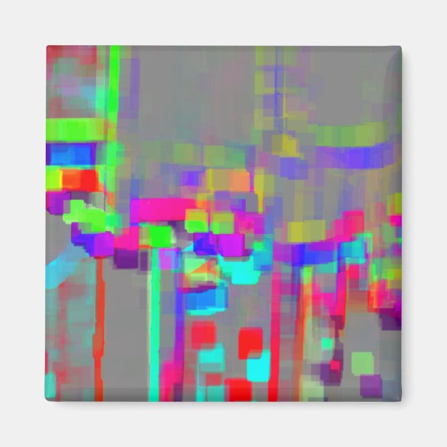 Íman Arte Geométrica "Carrousel" (Frente)