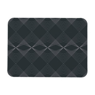 Íman Arte gráfica simples, elegante, chica, luxuosa lin