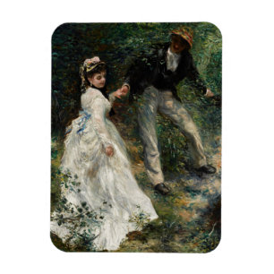 Íman Arte impressionista da pintura de Renoir do