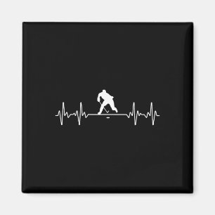 Íman Arte Legal de Hockey no Gelo Para Homens Mulheres 