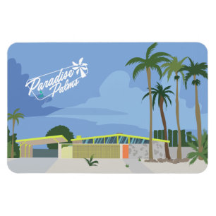 Íman Arte Moderna de Meio século - Palmas do Paraíso 