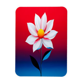 Íman Arte Moderna Minimalista Flor