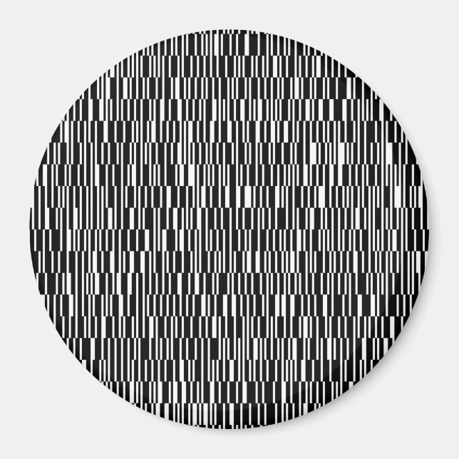 Íman Arte moderna, urbana, geométrica contemporânea (Frente)