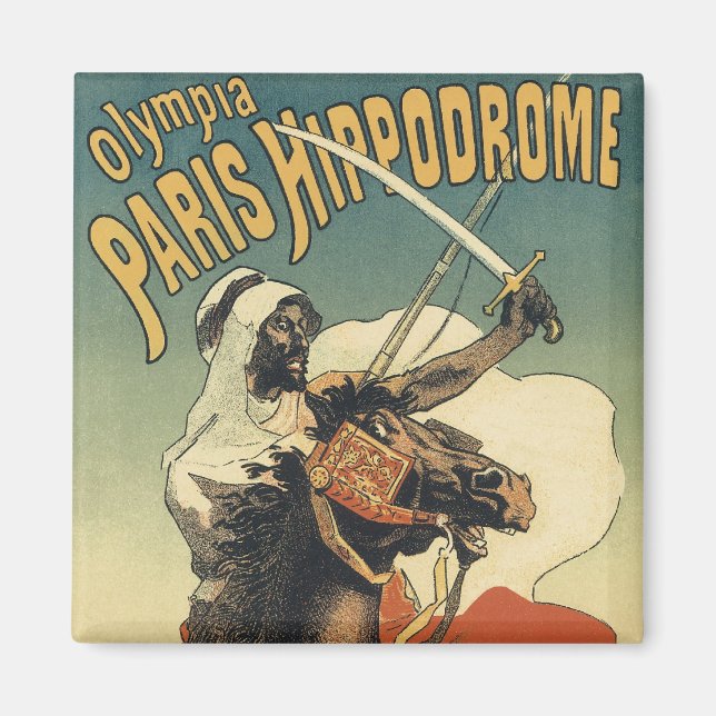 Íman Arte Nova Antiga, Árabes do Deserto do Saara (Frente)