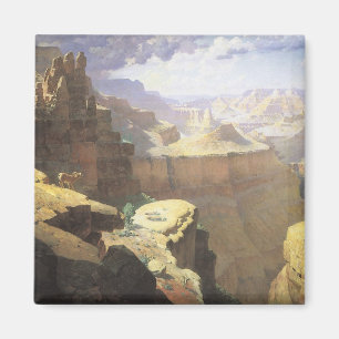 Íman Arte ocidental americana do vintage, Grand Canyon