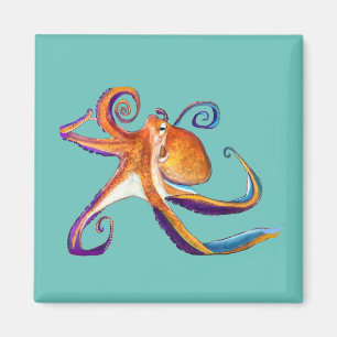 Íman Arte octopus sealife