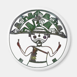 Íman Arte popular do nativo americano do HOPI