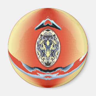 Íman Arte por Aliens - Medalhão