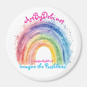 Íman Arte Por Debi, Rainbow Magnet