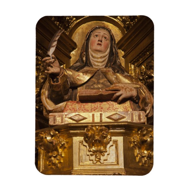 Íman Arte religiosa representando Santa Teresa (Vertical)
