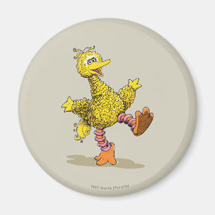 Íman Arte retrô do Big Bird