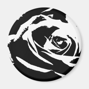 Íman Arte Rosa posterizada