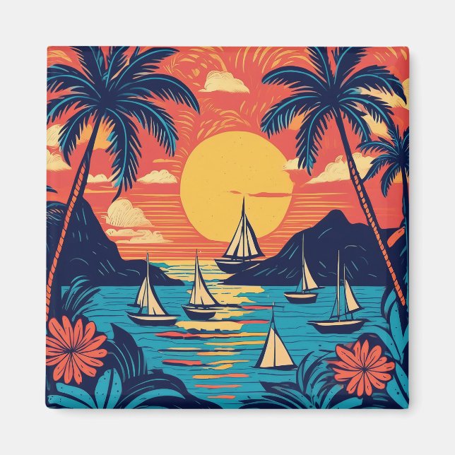 Íman Arte tropical (Frente)