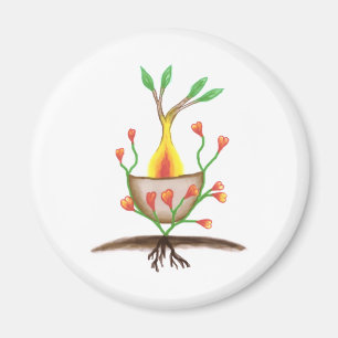 Íman Arte Vegetal Infantil
