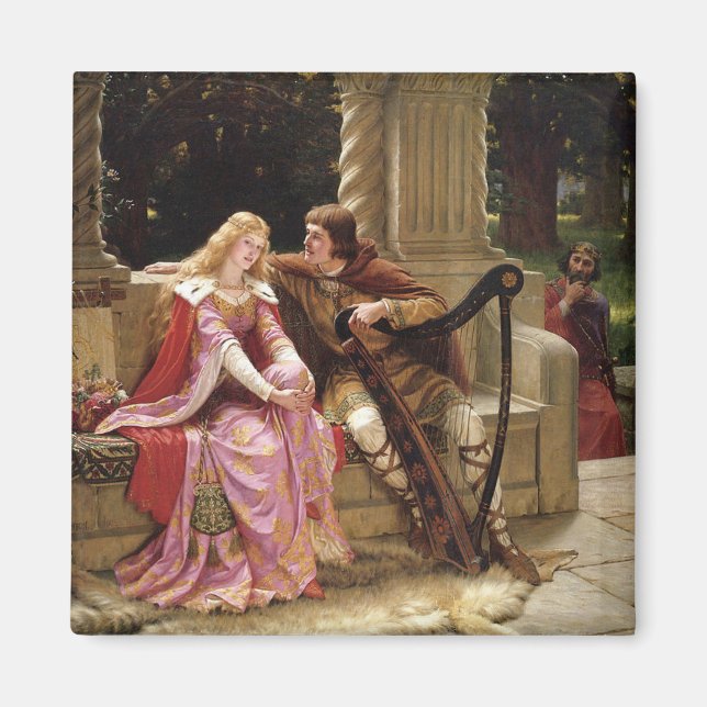 Íman Arte venenosa de Tristan e Isolde (Romance Medieva (Frente)