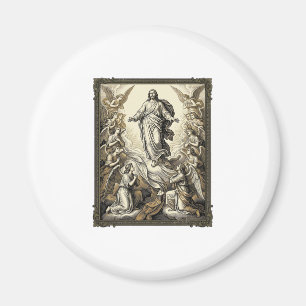 Íman Arte Vetorial de Gravação de Anjo da Ascensão Vint