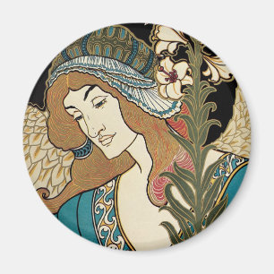 Íman Arte Vintage Art Nouveau, Publicações de Páscoa de