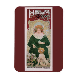 Íman Arte Vintage Nouveau Helm Cacao por Privat Livemon