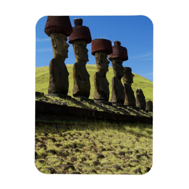 Íman Artefatos Rapa Nui, Ilha Páscoa (Vertical)