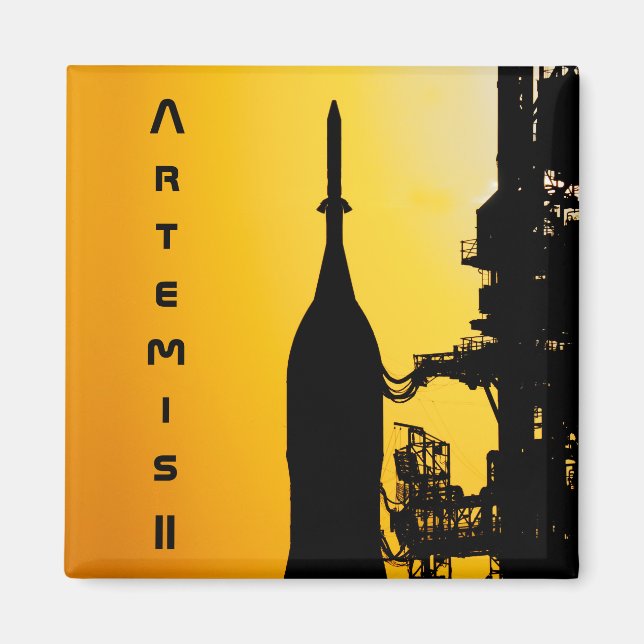 Íman Artemis II to Launch Pad (Frente)