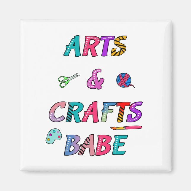 Íman Artes e Artesanatos Babe (Frente)