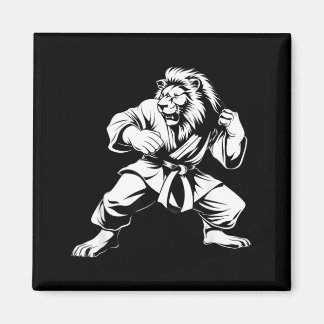 Íman Artes Marciais Leão Desenho de Artes Marciais Kick