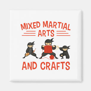 Íman Artes Marciais Mistas Engraçadas e Artesanato Kara