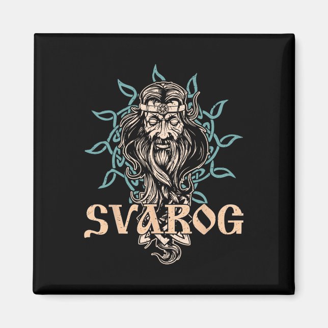 Íman Artesanato de Ser Celestial Eslavo Pagão Eslavos P (Frente)
