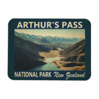 Arthur Pass National Park Nova Zelândia Vintage