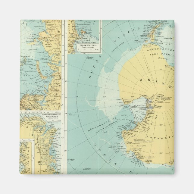 Íman Ártico, Antártica (Frente)