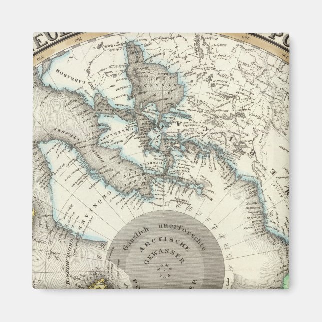 Íman Ártico, Hemisfério Norte (Frente)