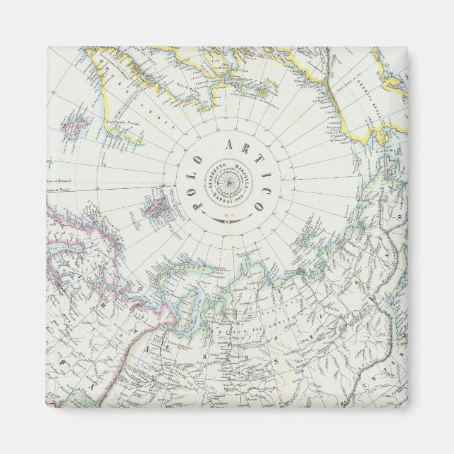 Íman Ártico, Hemisfério Norte (Frente)