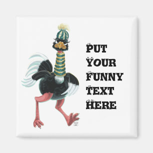 Íman Ártico Ostrich na Corrida