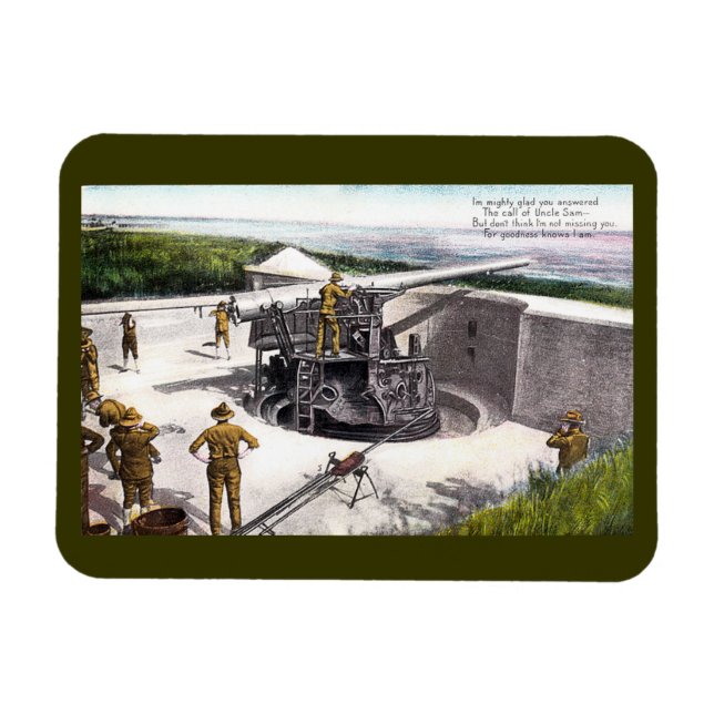 Íman Artilharia Costeira (Horizontal)