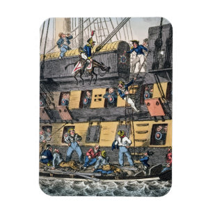 Íman Artilharia do vôo ou um fuzileiro naval de cavalo
