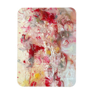 Íman Artisan Frig Magnet, Abstrato Art Piece