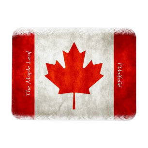Íman Artista canadense Flag Maple Leaf l'Unifolié