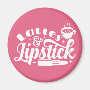 Íman Artista de Maquiagem Batom Latte Café Cosmetologis