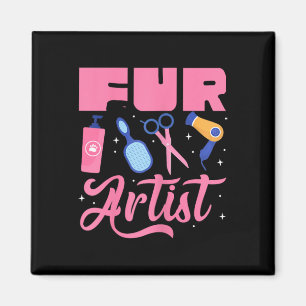 Íman Artista de Pelo Tosador de Cães Tosa Pet Cuidados 