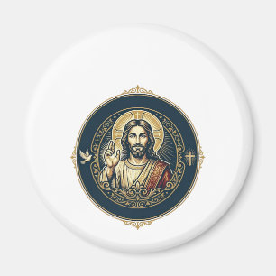 Íman Artista Digital Jesus Camiseta de Arte para iPad I