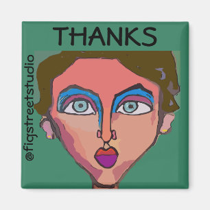 Íman Artista local, Obrigados, editar texto